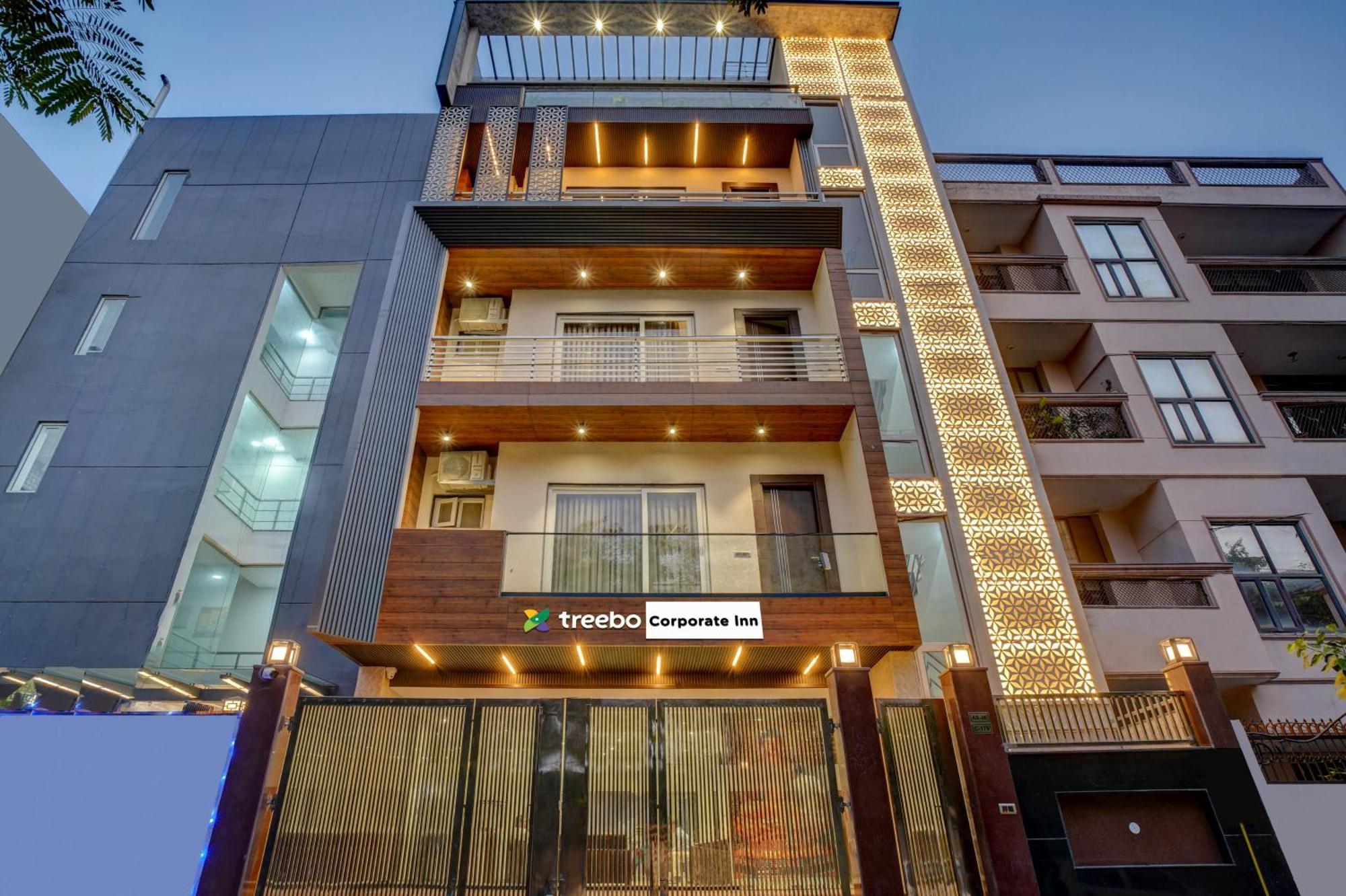 Treebo Corporate Inn Noida Dış mekan fotoğraf